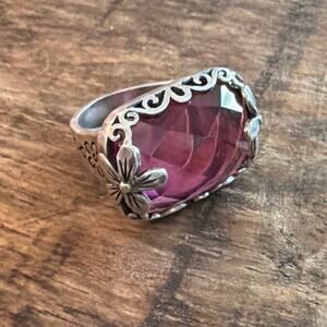 Silpada sterling silver ‘Berry-licious' ring size 11